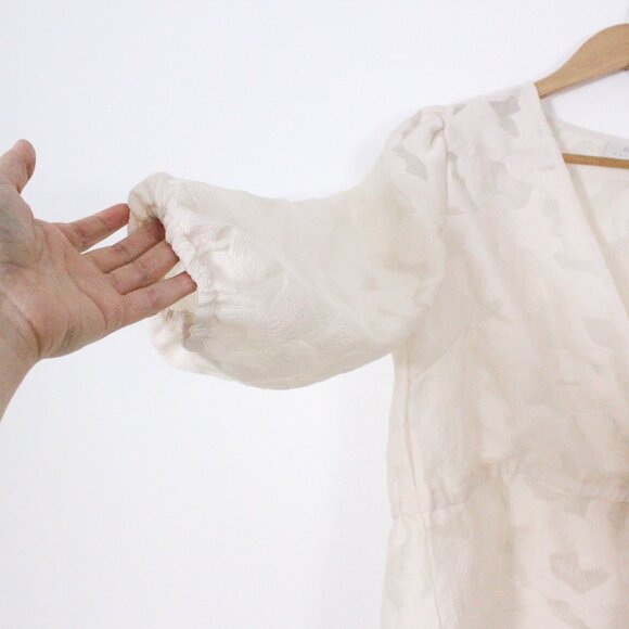 *KAFFE KARINA CREAM FLORAL BLOUSE - Picture 9 of 11
